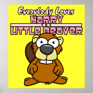 Poster Harry Little Beaver