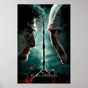 Poster Harry Potter 7 Partie 2 - Harry contre Voldemort