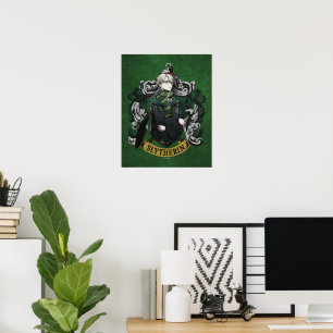 Poster HARRY POTTER™   Anime Draco Malfoy House Crest