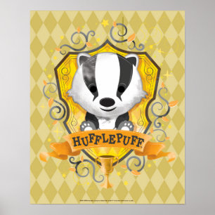 Poster Harry Potter Blason RAVISSANT HUFFLEPUFF™
