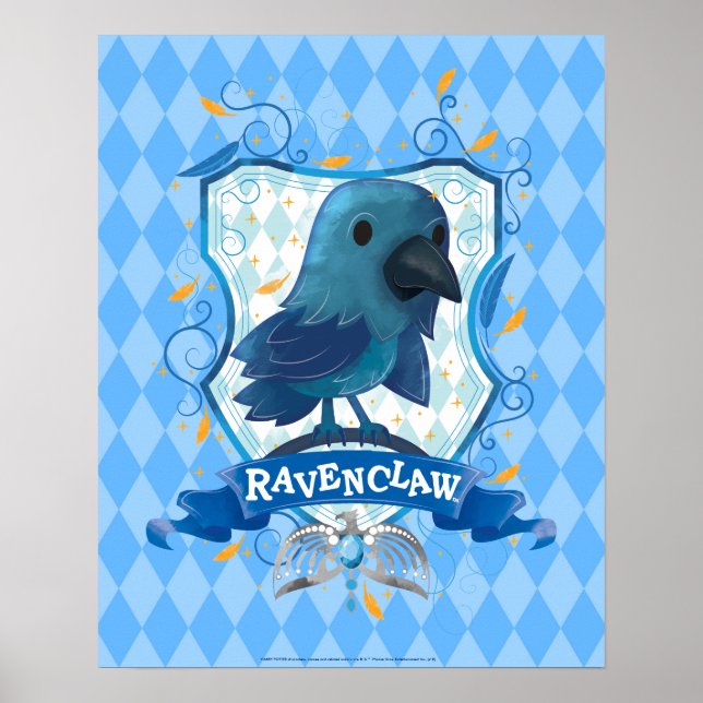 Poster Harry Potter | Charmant blason de SERDAIGLE™ (Devant)