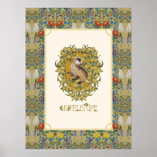 Poster HARRY POTTER™ | Crête HUFFLEPUFF™ (Devant)