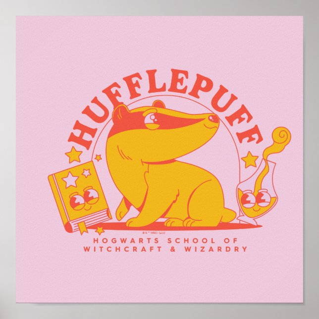 Poster HARRY POTTER™ | Cute HUFFLEPUFF™ (Devant)