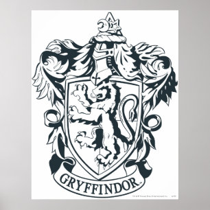 Poster Harry Potter   Gryffindor Stencil Esquisse