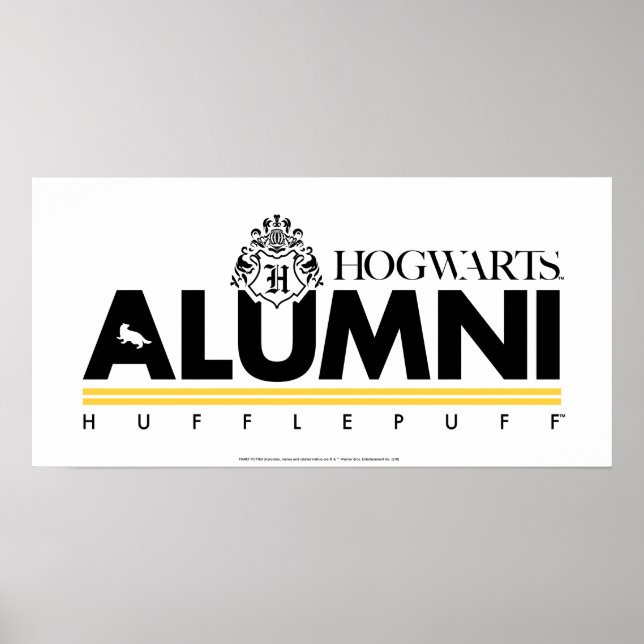 Poster Harry Potter | HUFFLEPUFF™ - Anciens de HOGWARTS™ (Devant)