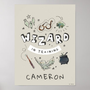 Poster HARRY POTTER™ Jeune sorcier en formation
