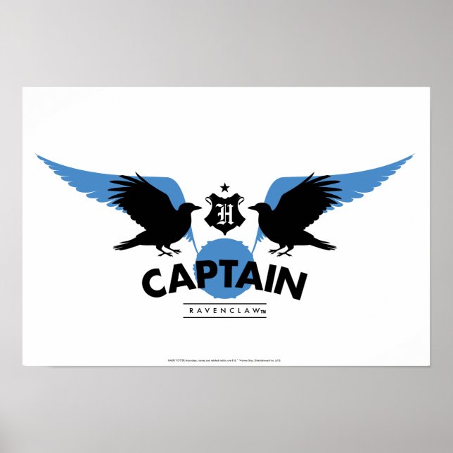 Poster Harry Potter | RAVENCLAW™ House Quidditch Capitain (Devant)