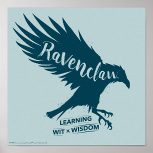 Poster Harry Potter   SILHOUETTE DE CORBEAU RAVENCLAW™