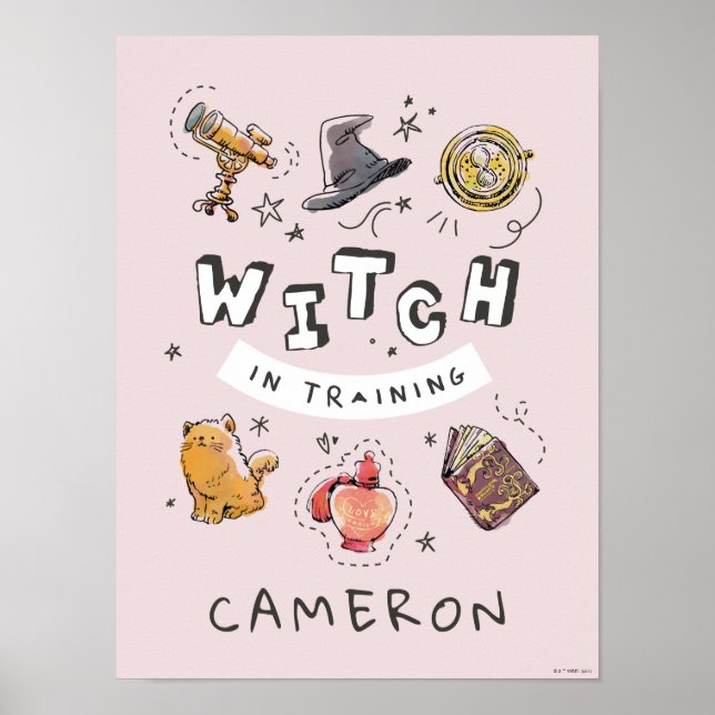 Poster HARRY POTTER™ | Sorcière en formation (Devant)