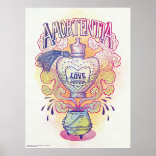 Poster Harry Potter Spell   Amortentia Love Potion Boutei