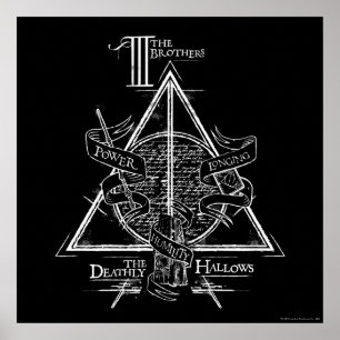 Poster Harry Potter Spell   HAUTEUR DE MORT Graphique