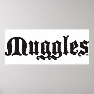 Poster Harry Potter Spell Muggles