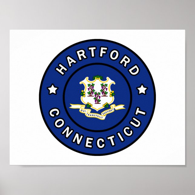 Poster Hartford Connecticut (Devant)