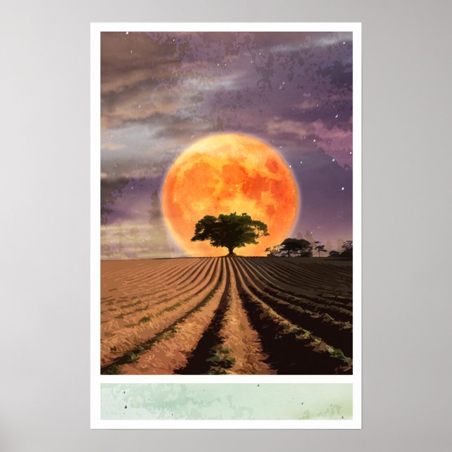 Poster Harvest moon (Devant)