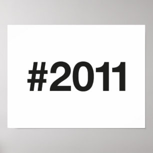 Poster Hashtag 14 Anniversaire 2011