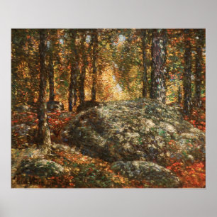 Poster Hassam - La boîte à bijoux Old Lyme 1906