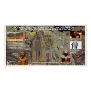 Poster Hatshepsut II Pharaon de l'Exode -1448 av.