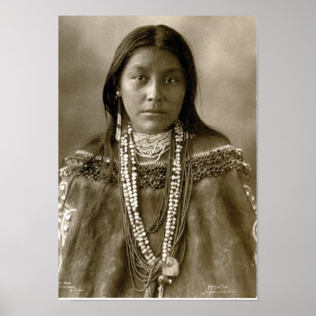 Poster Hattie Tom, Chiricahua Apache (Devant)