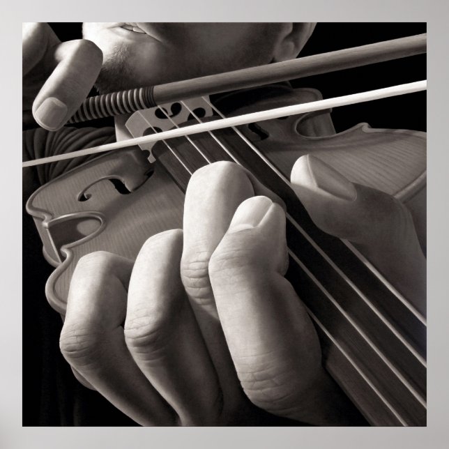 Poster Hauning Violon (Devant)