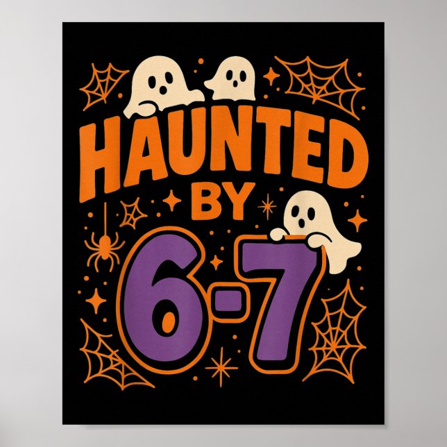 Poster Haunted By 6 7  (Devant)