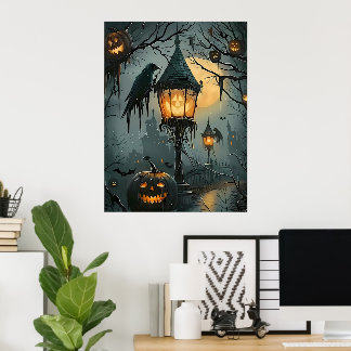Poster Haunted Hollow – Nuit d'Halloween