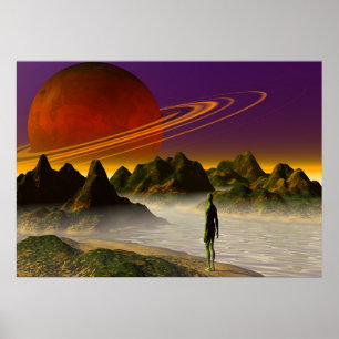 Poster Hausse de planète