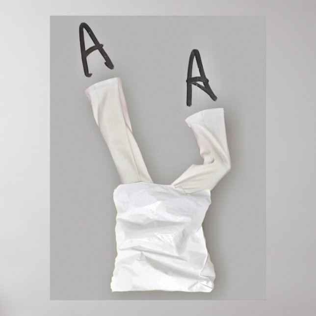 Poster Hausse Face Vers Le Bas Pantalon Humanisme (Devant)