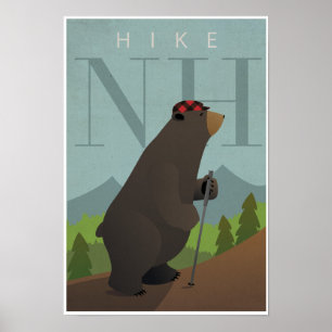 Poster Hausse New Hampshire