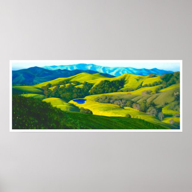 Poster Haut de la route 46 (Devant)