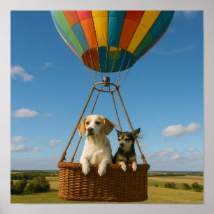 Poster « Haut, haut et au loin »