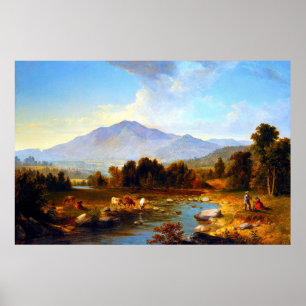 Poster Haut Point Montagnes Shandaken Asher Brown Durand