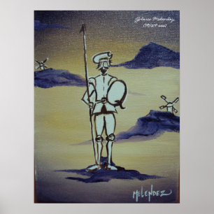 Poster Haut Quichotte
