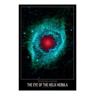 Poster Haute astronomie Res L'oeil de la Nebula hélix