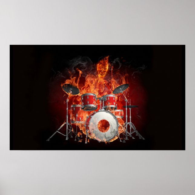 POSTER HAUTE DÉFINITION DE LA BATTERIE D'ESSENCE (Devant)