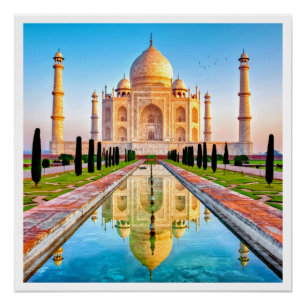 Poster haute définition TAJ MAHAL