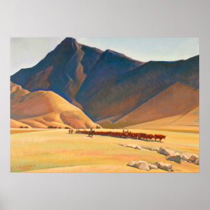 Poster Hautes collines de Tehachapi, 1936 par Maynard Dix