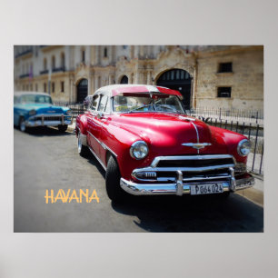 POSTER HAVANA CUBA