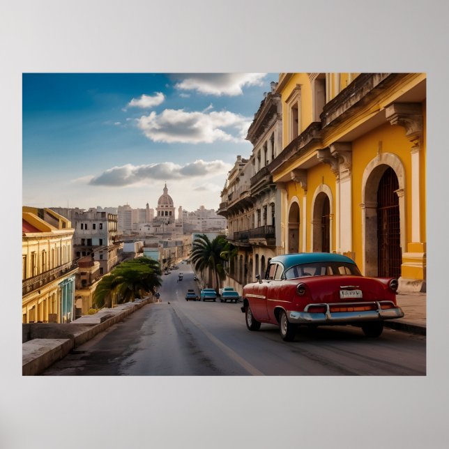 Poster Havane Cuba (Devant)