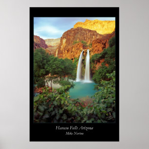 Poster Havasu Falls Arizona