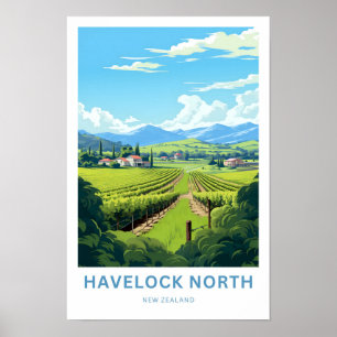 Poster Havelock North New Zealand Imprimer