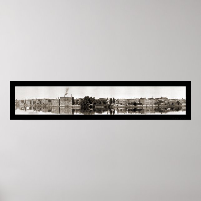 Poster Haverhill, MA Photo 1910 (Devant)