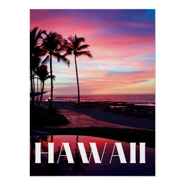 Poster Hawaii (Devant)