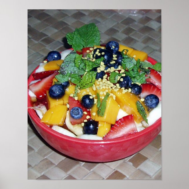 Poster Hawaii Acai Bowl (Devant)