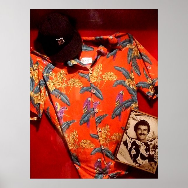 Poster Hawaii Aloha Chemise Tom (Devant)