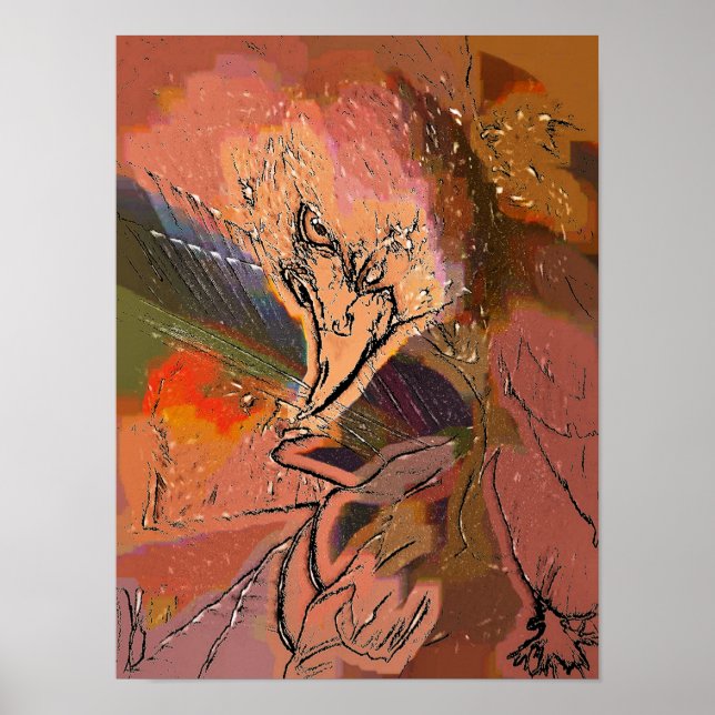 POSTER HAWK (Devant)