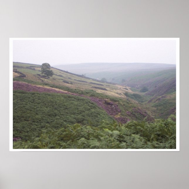 Poster Haworth Moor (Devant)