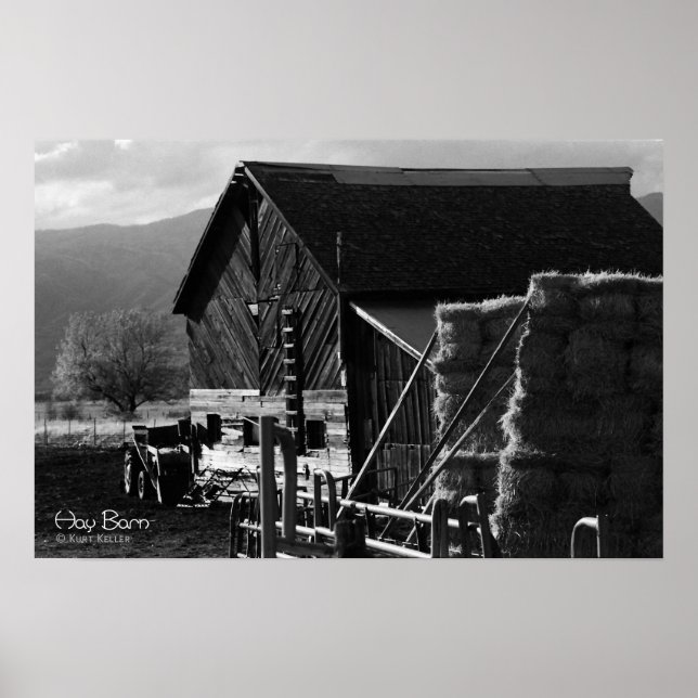 Poster Hay Barn (Devant)