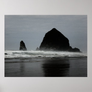 Poster Haystack Rock
