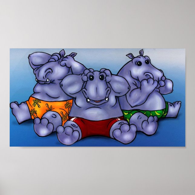 Poster hé à rien ! (Devant)