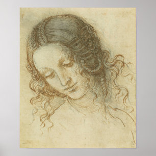 Poster Head of Leda Da Vinci